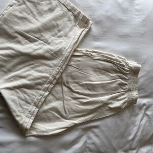 Skims Cotton Jersey Wide Pants